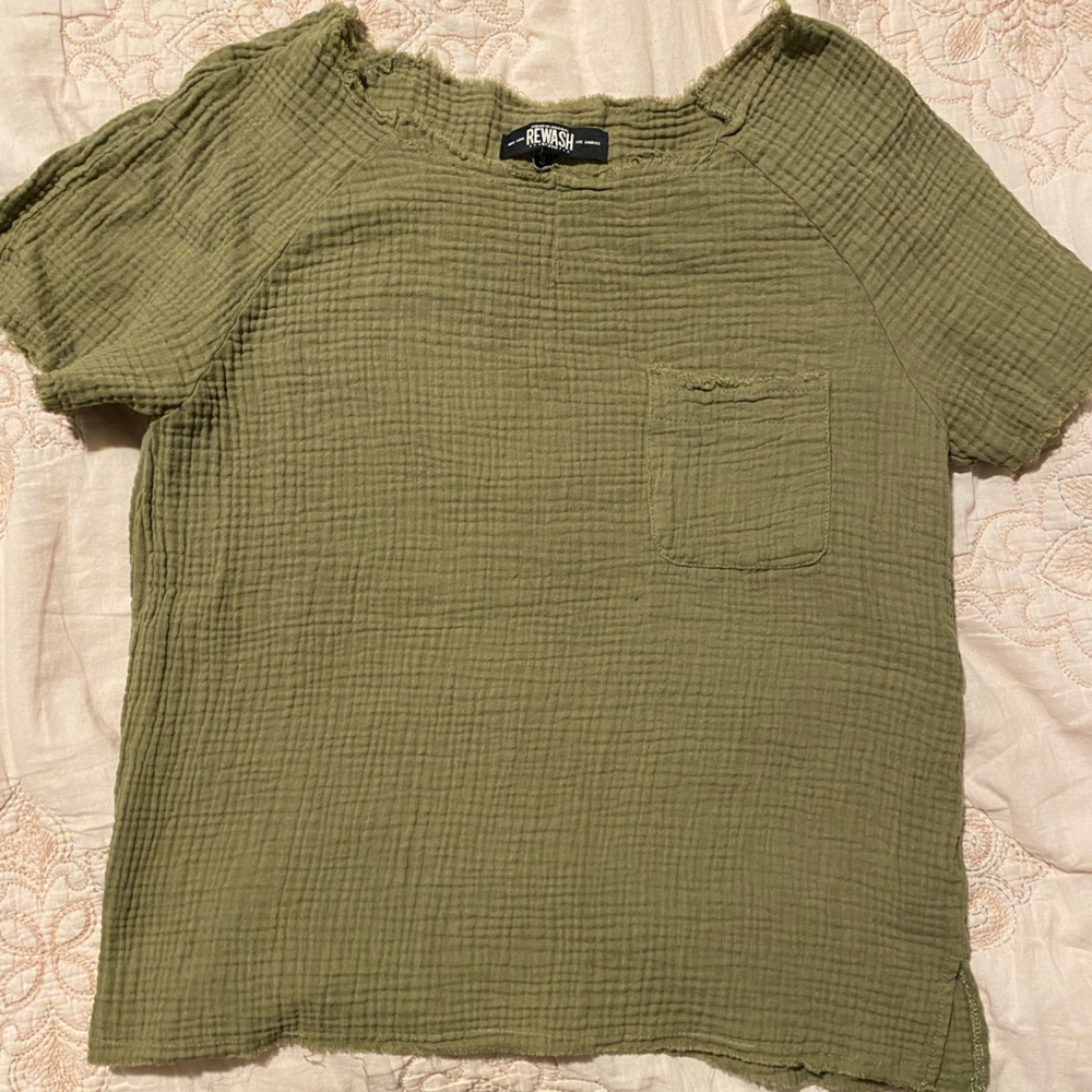 Comfy and cozy Rewash top